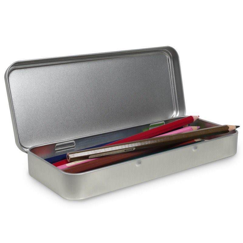 Personalized Tin Pencil Box Bags Of Love