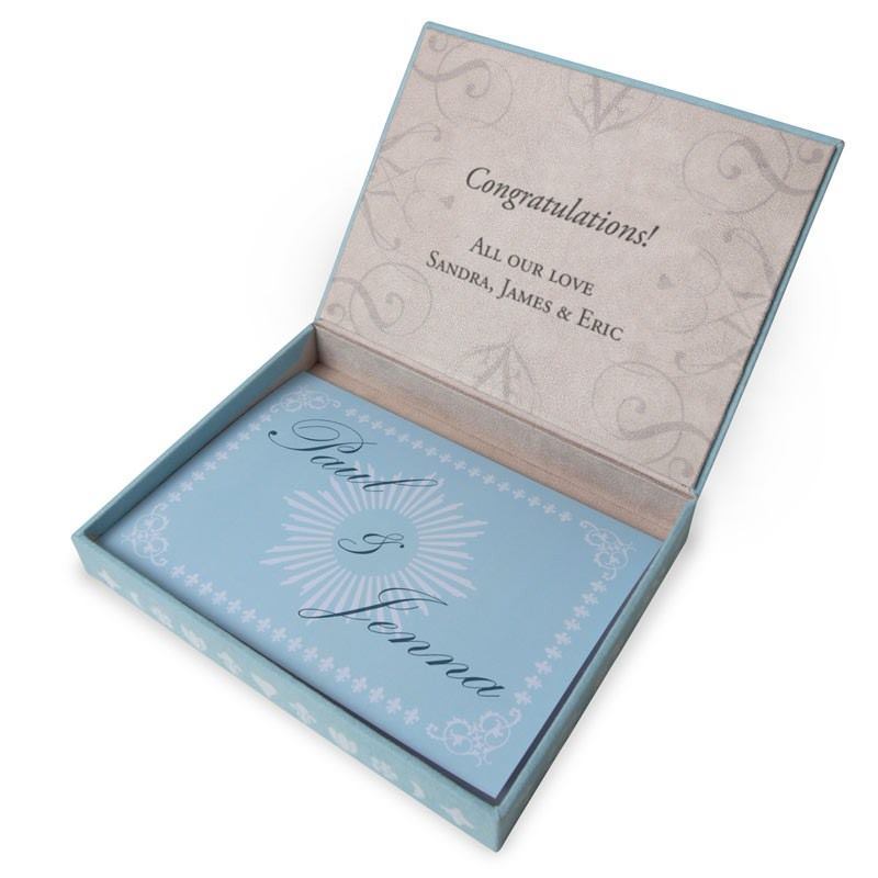 Personalized Wedding Favor Boxes Gift Voucher Bags Of Love