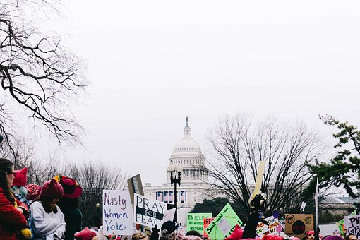 international womens day rally