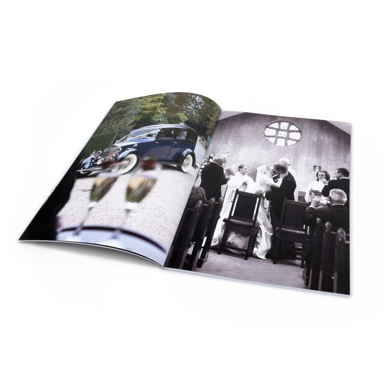 custom printed soft a4 photobook wedding ideas