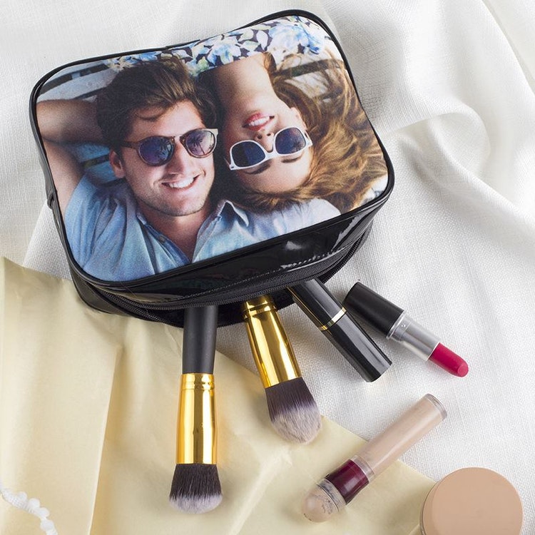 photo makeup bag birthday gift