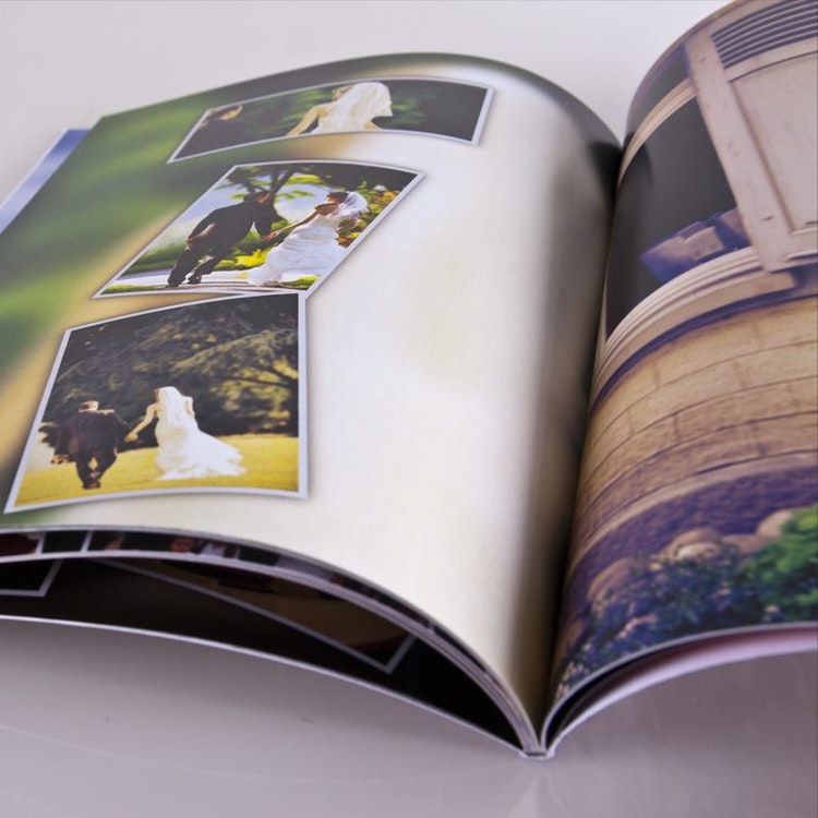soft cover photo book wedding gift