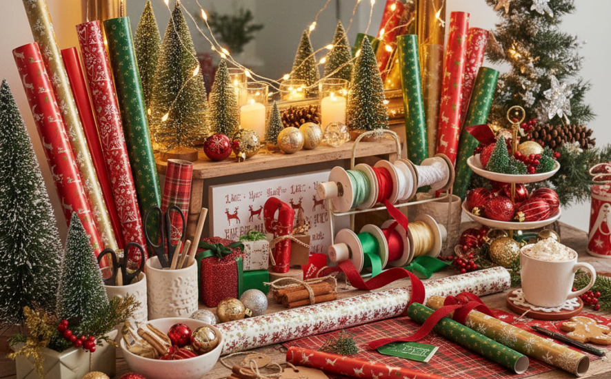 How to Host a Fun Festive Gift-Wrapping Session with Personalized Ideas