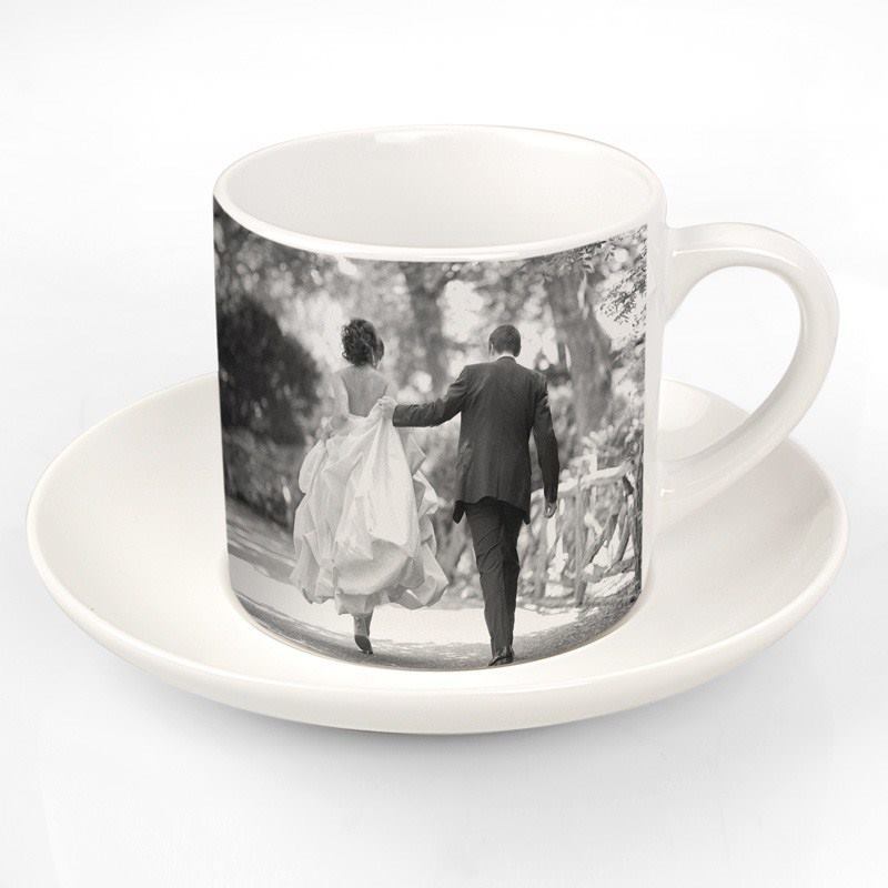 Personalized Tea Cups With Saucer Custom Tea Mugs Bags Of Love